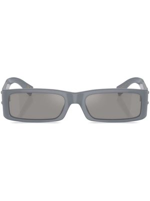 Dolce & Gabbana Eyewear lunettes de soleil à monture rectangulaire - Gris