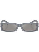 Dolce & Gabbana Eyewear lunettes de soleil à monture rectangulaire - Gris - thumbnail