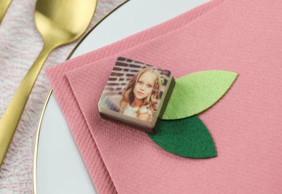 Chocolade met foto set (24 stuks)