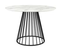 ZILT Ronde Eettafel 'Jalil' Marmerlook, 104cm