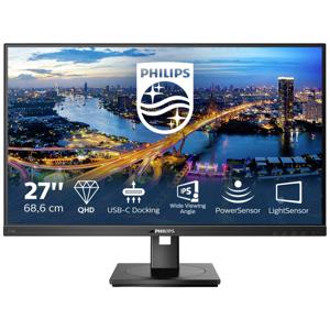 Philips Monitore 276B1/00 LCD-monitor Energielabel F (A - G) 68.6 cm (27 inch) 2560 x 1440 Pixel 16:9 4 ms HDMI, USB-A, DisplayPort, Hoofdtelefoon (3.5 mm