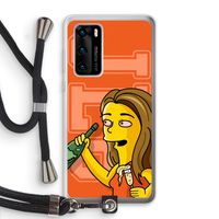 Jamie Lee Simpson: Huawei P40 Transparant Hoesje met koord
