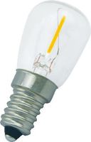 BAIL led-lamp, wit, voet E14, 1W, temp 2700K, uitv glas/afd hldr