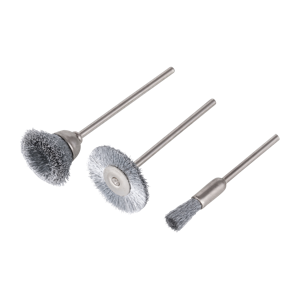 Wolfcraft Miniborstels | Rond schacht | Ø5-20mm | 3 stuks - 2114000