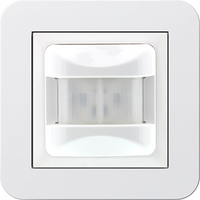 Automatische Lichtschakelaar wit met afdekaam E3 Gira Design