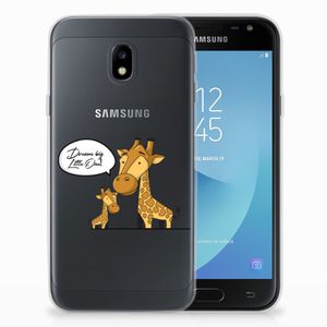 Samsung Galaxy J3 2017 Telefoonhoesje met Naam Giraffe