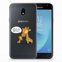 Samsung Galaxy J3 2017 Telefoonhoesje met Naam Giraffe - thumbnail