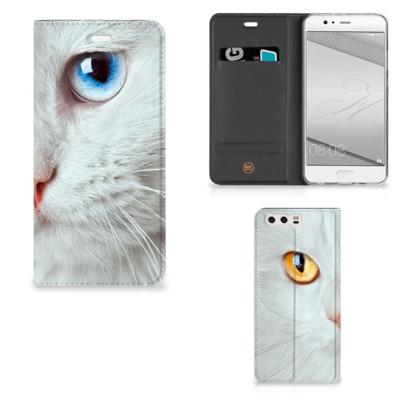 Huawei P10 Plus | Hoesje maken | Witte Kat