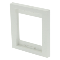 Berker K1 Afdekraam | Inbouw | 1-voudig | Polarwit - 66.021.21
