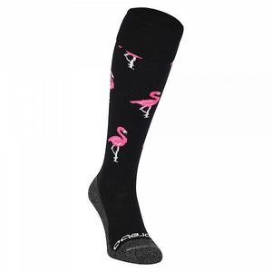 Hockeysokken Flamingo Black Pink