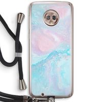 Fantasie pastel: Motorola Moto G6 Transparant Hoesje met koord