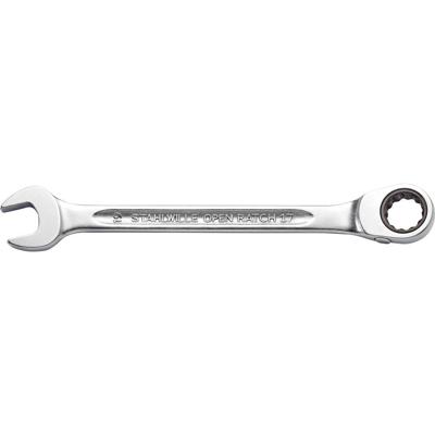 Stahlwille 41171010 17 10 GEWINKELT Steek-ringratelsleutel Sleutelbreedte (metrisch) 10 mm