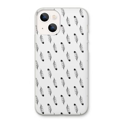 Pluimen: iPhone 13 Transparant Hoesje