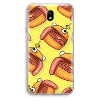 Hamburger: Samsung Galaxy J7 (2017) Transparant Hoesje
