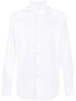 Traiano Milano chemise à boutonnière - Blanc