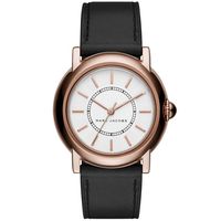 Horlogeband Marc by Marc Jacobs MJ1450 Leder Zwart 18mm