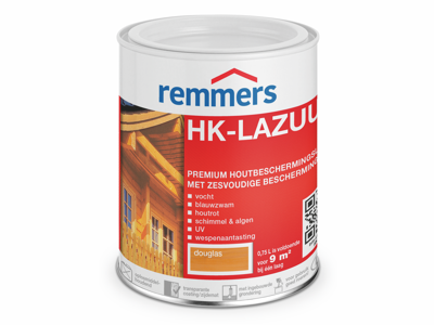 Remmers HK Lazuur - Verpakking: 0,75ltr, Kleur: Antracietgrijs