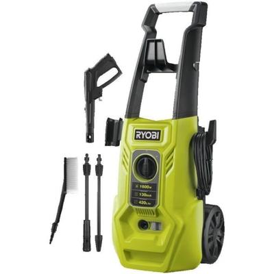 Hoge drukreiniger 1800 W 130 BARS 420 L - Flexibele 5 m - Tank 0,9 L - Lance Vario - Turbo Lance - Multi -Surfes Brush