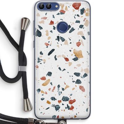 Terrazzo N°4: Huawei P Smart (2018) Transparant Hoesje met koord