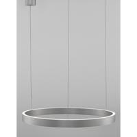 Lyora Design hanglampElowen zilvergrijs Ø 60cm - 9345662