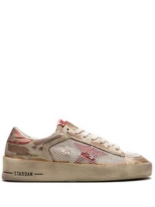 Golden Goose Stardan mesh-panelled sneakers - Tons neutres