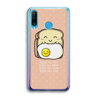 Sleep All Day: Huawei P30 Lite Transparant Hoesje