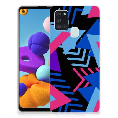 Samsung Galaxy A21s | TPU Hoesje | Funky Triangle