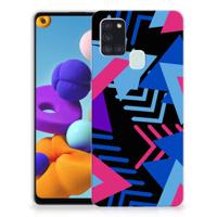 Samsung Galaxy A21s | TPU Hoesje | Funky Triangle