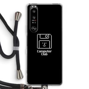 Hello: Sony Xperia 1 III Transparant Hoesje met koord