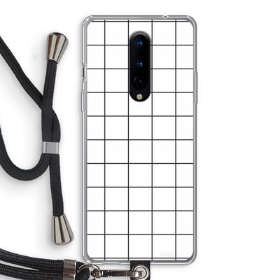 Rooster: OnePlus 8 Transparant Hoesje met koord