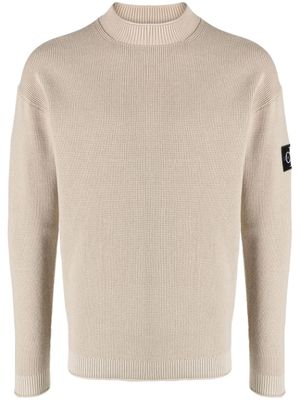 Calvin Klein pull en maille gaufrée - Tons neutres