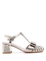 Sarah Chofakian sandales Marly 45 mm en cuir - Argent - thumbnail