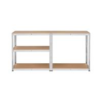 Metalen opbergkast 175 kg x 5 180x90x40cm Rebel, gegalvaniseerd, uitschuifbaar, MDF, RB-1250