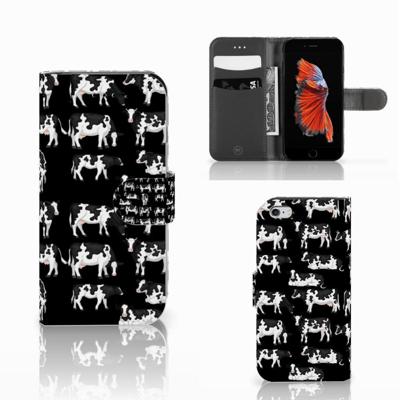 Apple iPhone 6 | 6s | Telefoonhoesje | Met pasjeshouder | Koetjes