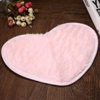 Hart vorm antislip Bad matten keuken tapijt huis decoratie (roze)