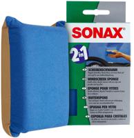SONAX Ruitenspons 8 x 16 cm viscose geel/groen