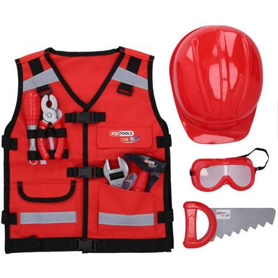 KS Tools 100200 Gereedschapsvest voor kinderen met assortiment, 9-delig