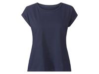 esmara Dames linnen shirt (L (44/46), Donkerblauw)