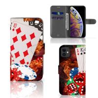 Apple iPhone 11 | Wallet Case | met Pasjes | Casino