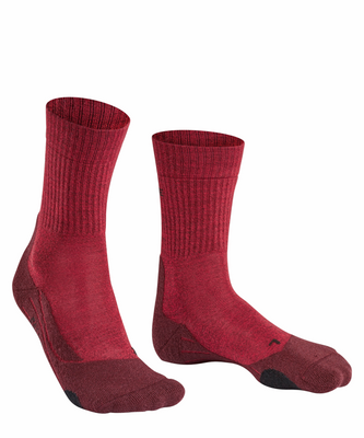 Falke TK2 Explore Wool Wandelsok Dames Scarlet 39-40