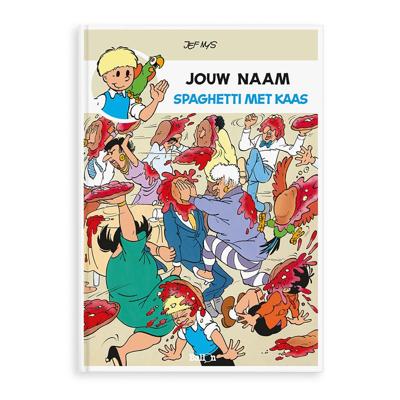 Persoonlijk stripboek - Jommeke 'Spaghetti Met Kaas' (Softcover)