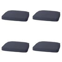 Wicker zitkussen panama grijs (4 stuks) Madison - Madison