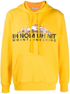 Ih Nom Uh Nit hoodie à logo imprimé - Jaune