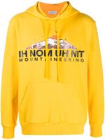 Ih Nom Uh Nit hoodie à logo imprimé - Jaune