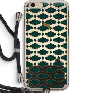 Moroccan tiles: iPhone 6 PLUS / 6S PLUS Transparant Hoesje met koord