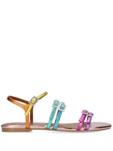 Kurt Geiger London Pierra strappy flat sandals - Rose