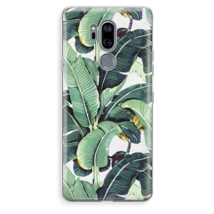 Bananenbladeren: LG G7 Thinq Transparant Hoesje