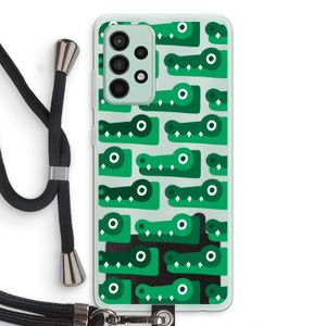 Crocs: Samsung Galaxy A52s 5G Transparant Hoesje met koord