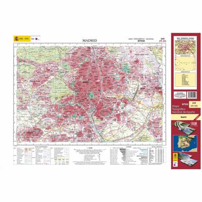 Topografische kaart 559 MT50 Madrid | CNIG - Instituto Geográfico Nacional1