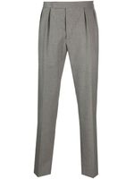 Polo Ralph Lauren pantalon de costume en laine à design plissé - Gris